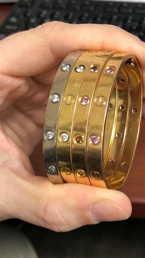 Cartier stacking tips